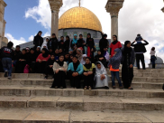 بالصور: صانعات الحياة من اللد في زيارة إلى المسجد الأقصى المبارك 